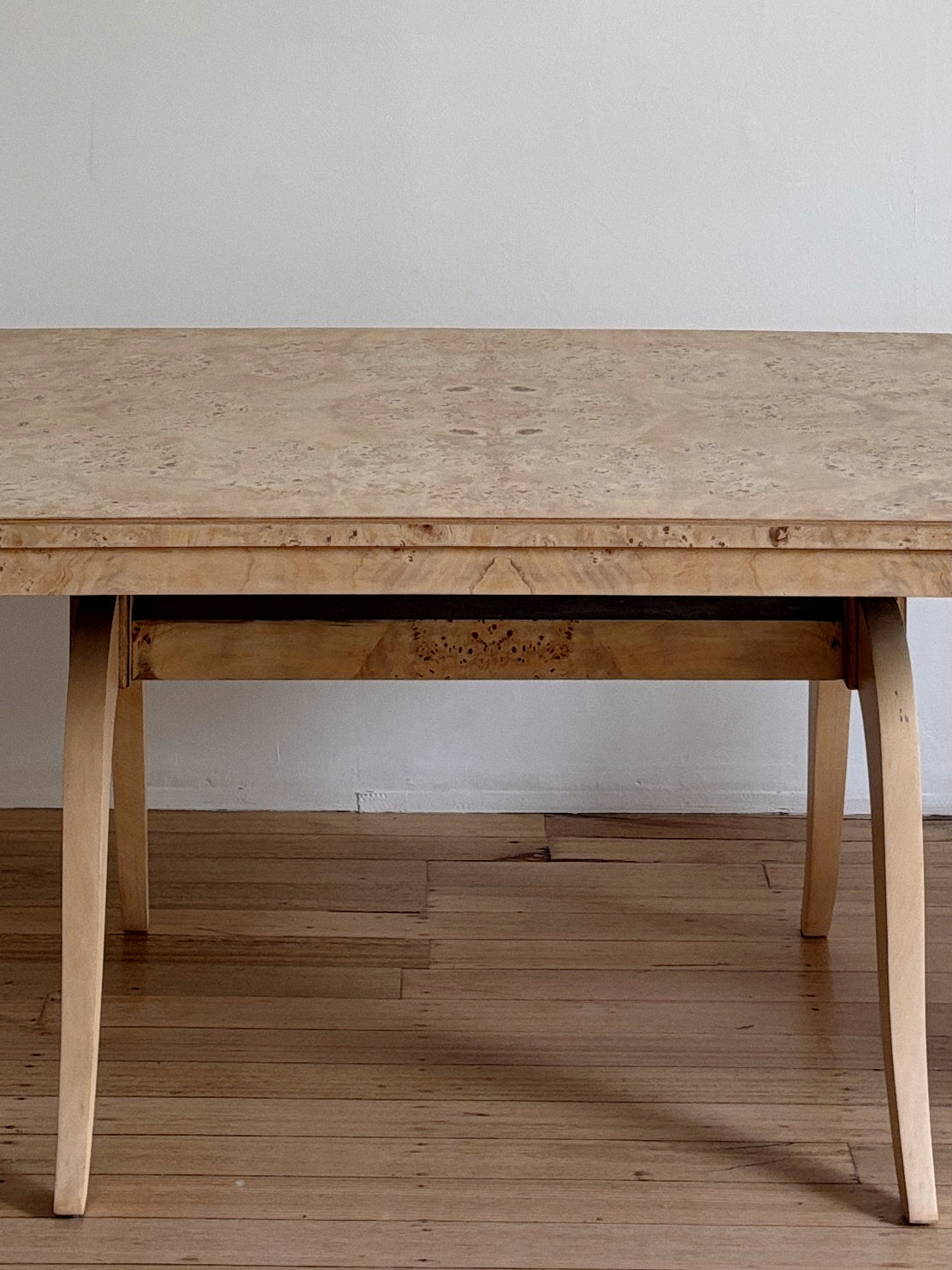 1960s Burl Dining Table