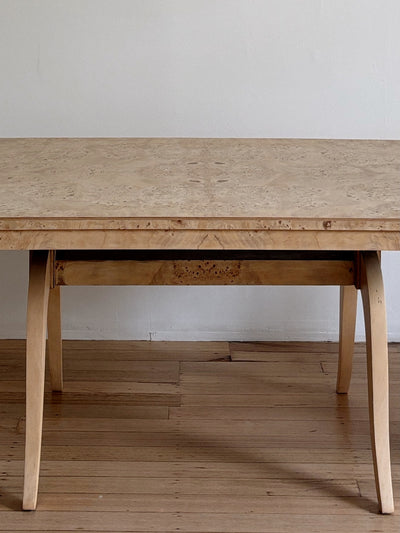 1960s Burl Dining Table