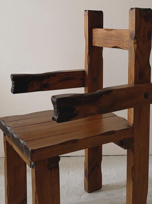 1970s Brutalist ArmChair