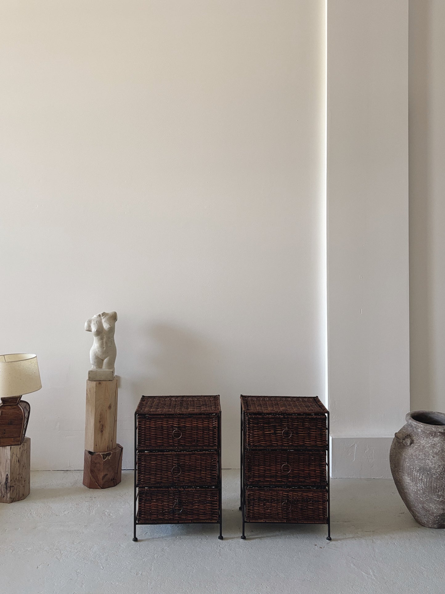 Woven Bedside Tables