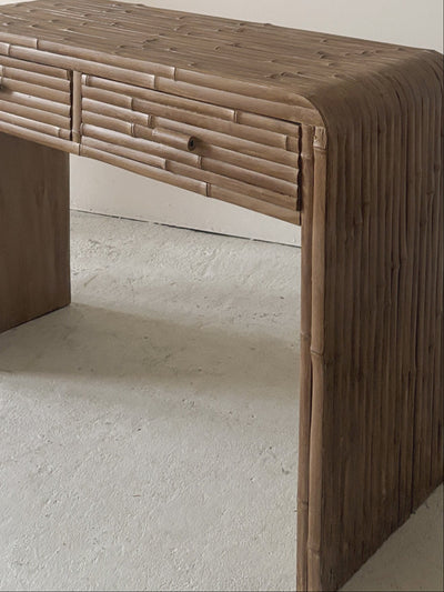Bamboo Console Table