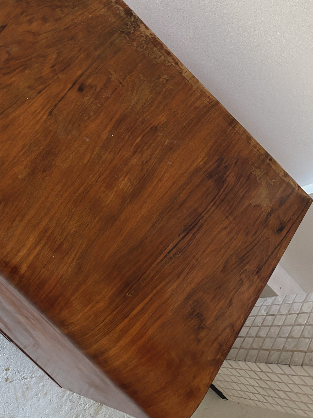 Art deco European Burl Sideboard