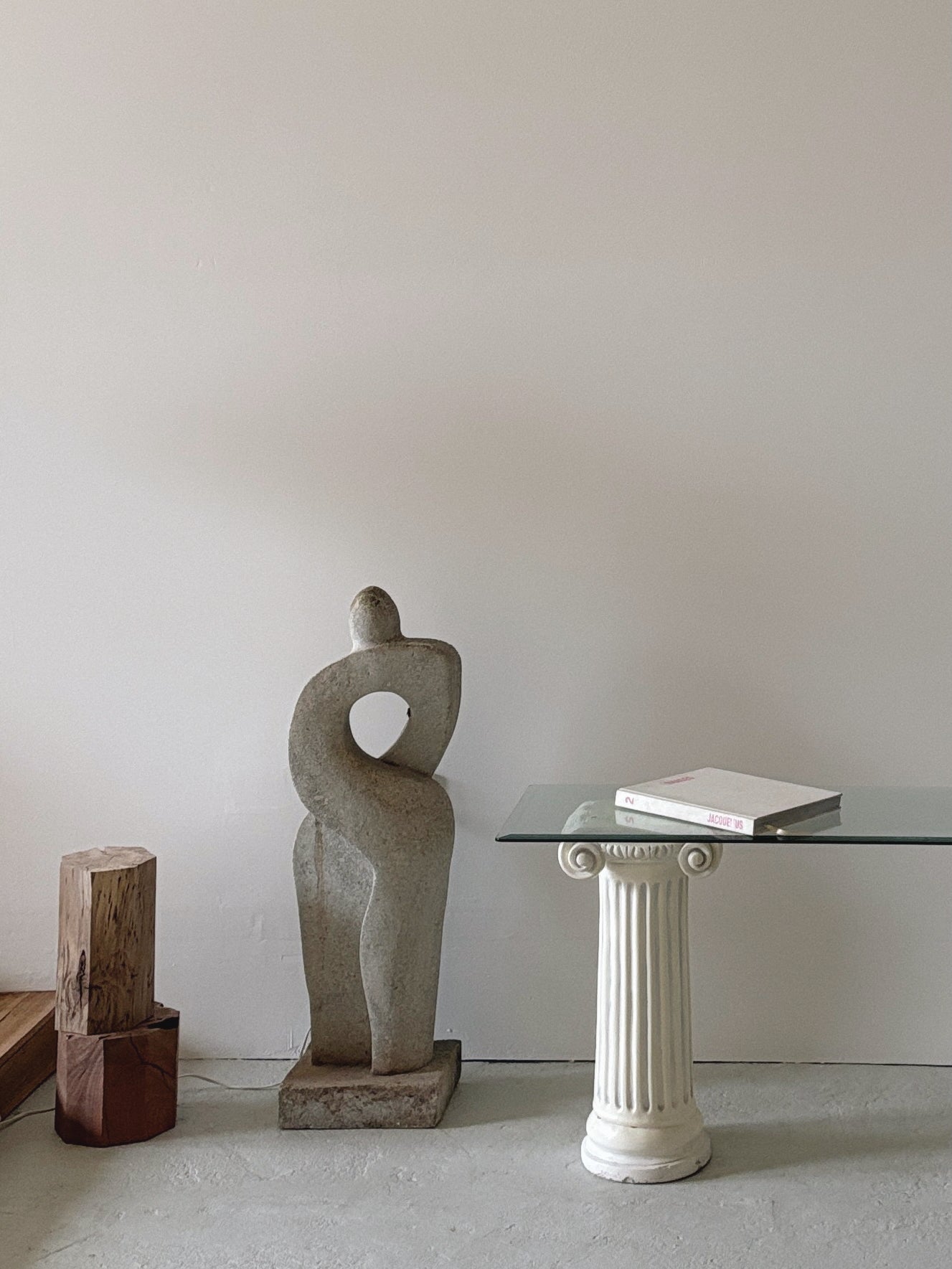 Sculptural Stone Statue