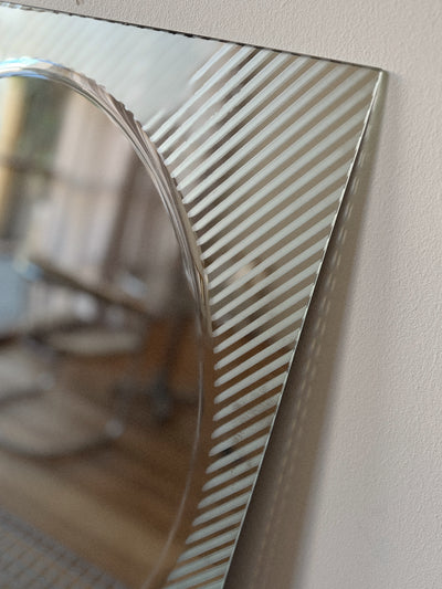 Etched 1980s Mirror