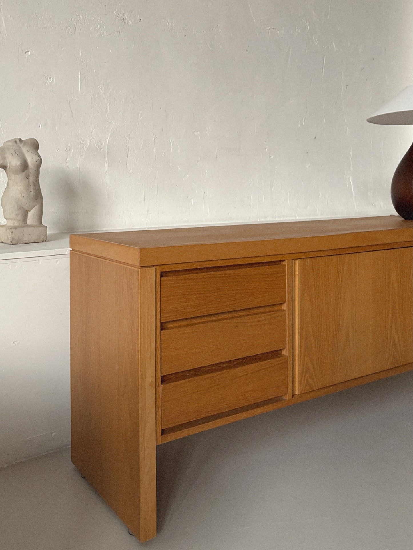 Minimalist Oak Sideboard