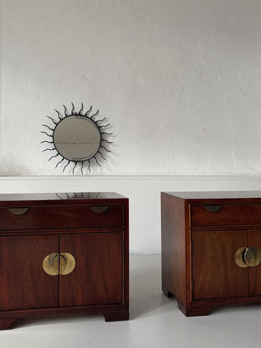 Set Art Deco Style Bedside Tables