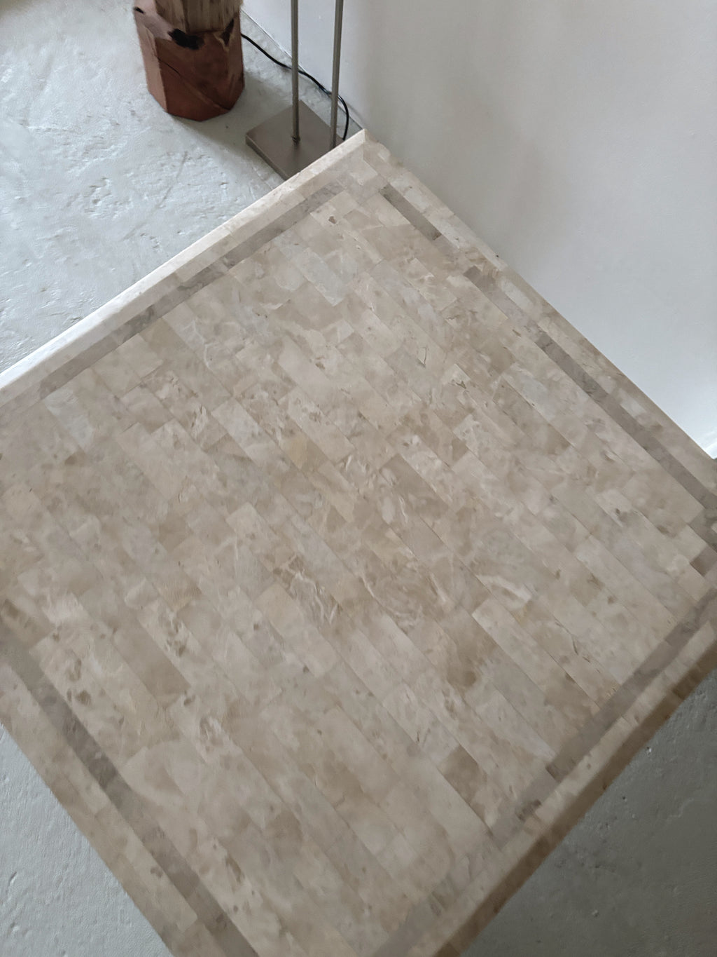 1980s Tessellated Stone Coffee Table