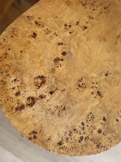 Bespoke Burl Bedside Tables