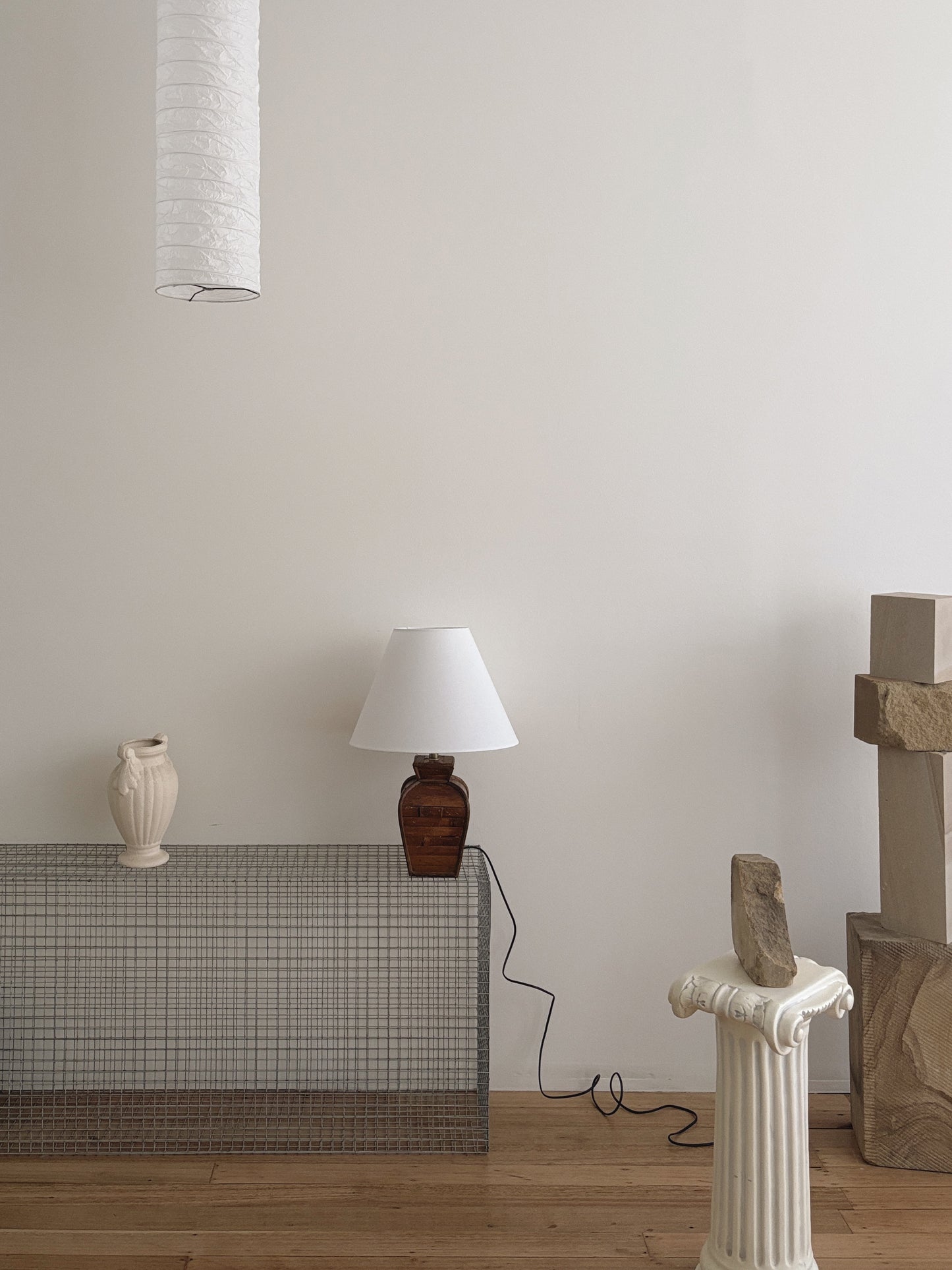 Vintage Bamboo Table Lamps