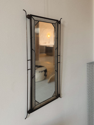 Art Deco Leadlight Mirror