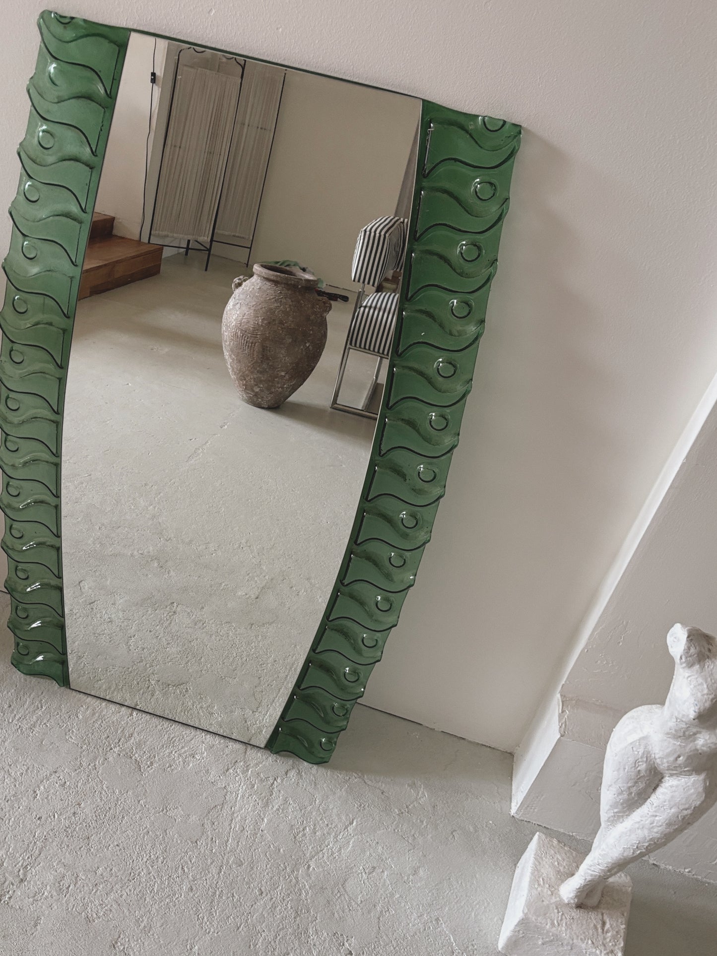 Post Modern Glass Mirror