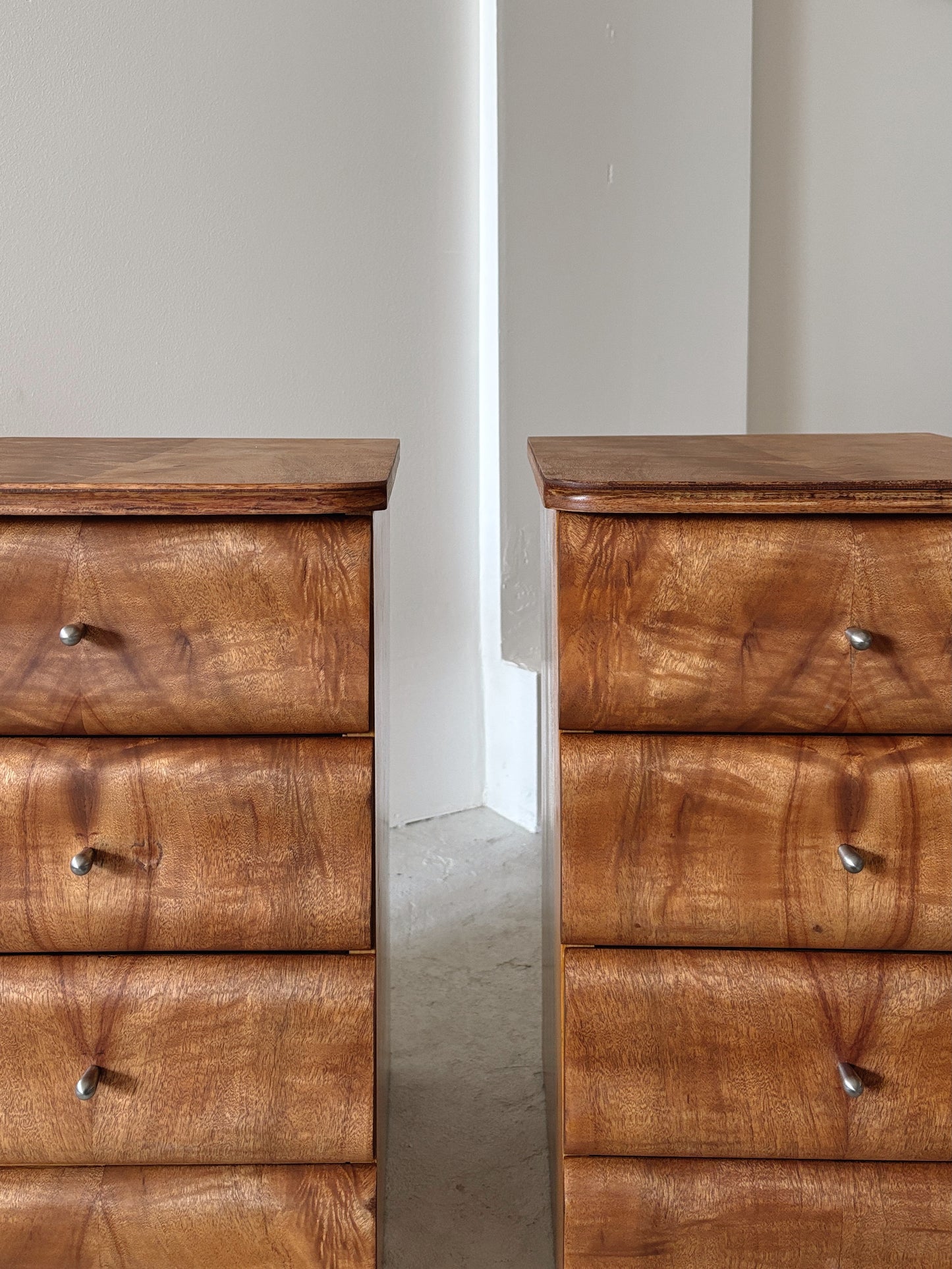 Wave Front Bedside Tables