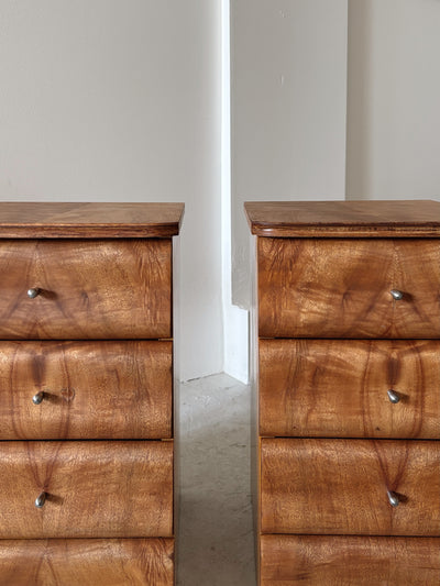Wave Front Bedside Tables