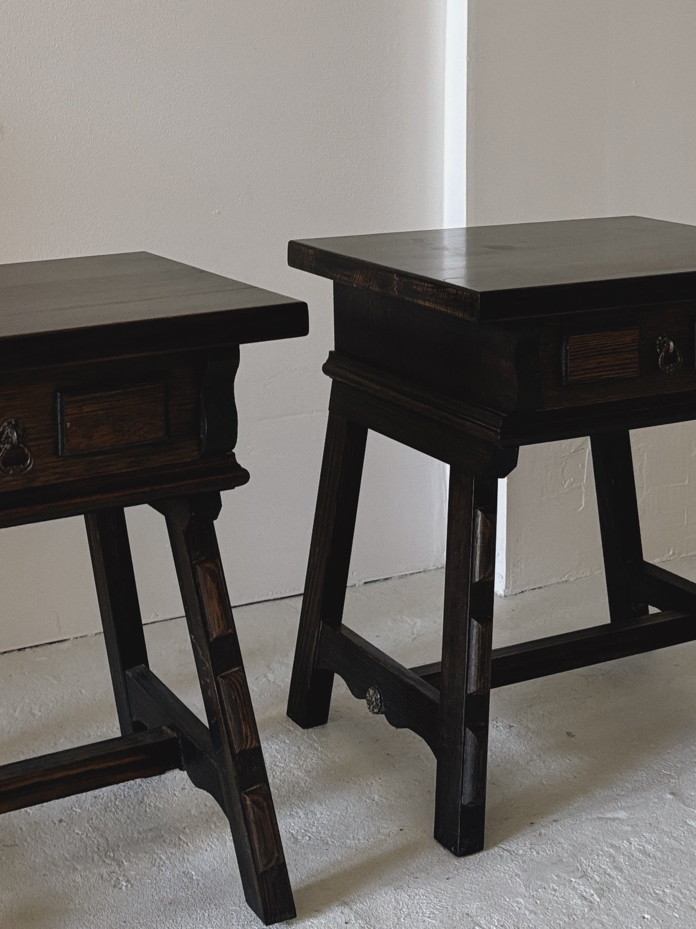 Brutalist Bedside Tables
