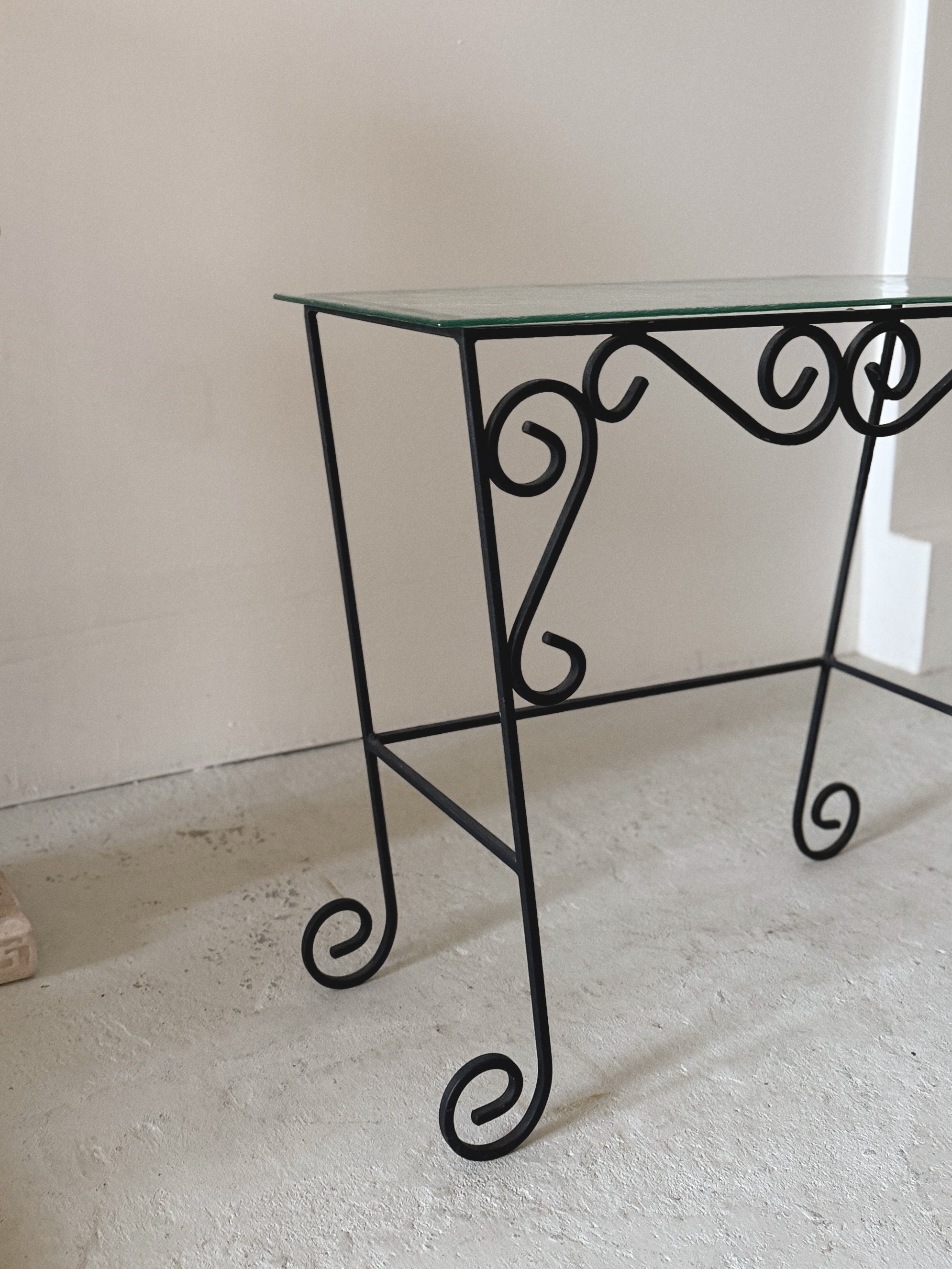 Curly Console Table