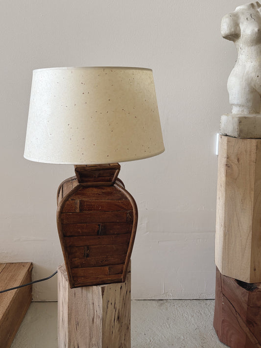 Vintage Bamboo Table Lamps