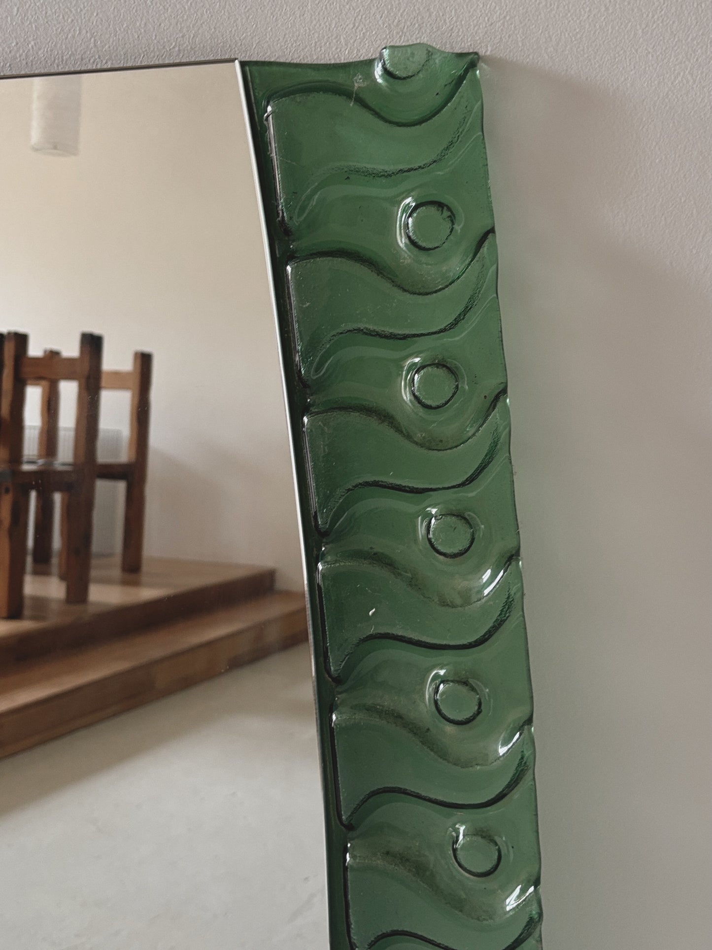 Post Modern Glass Mirror