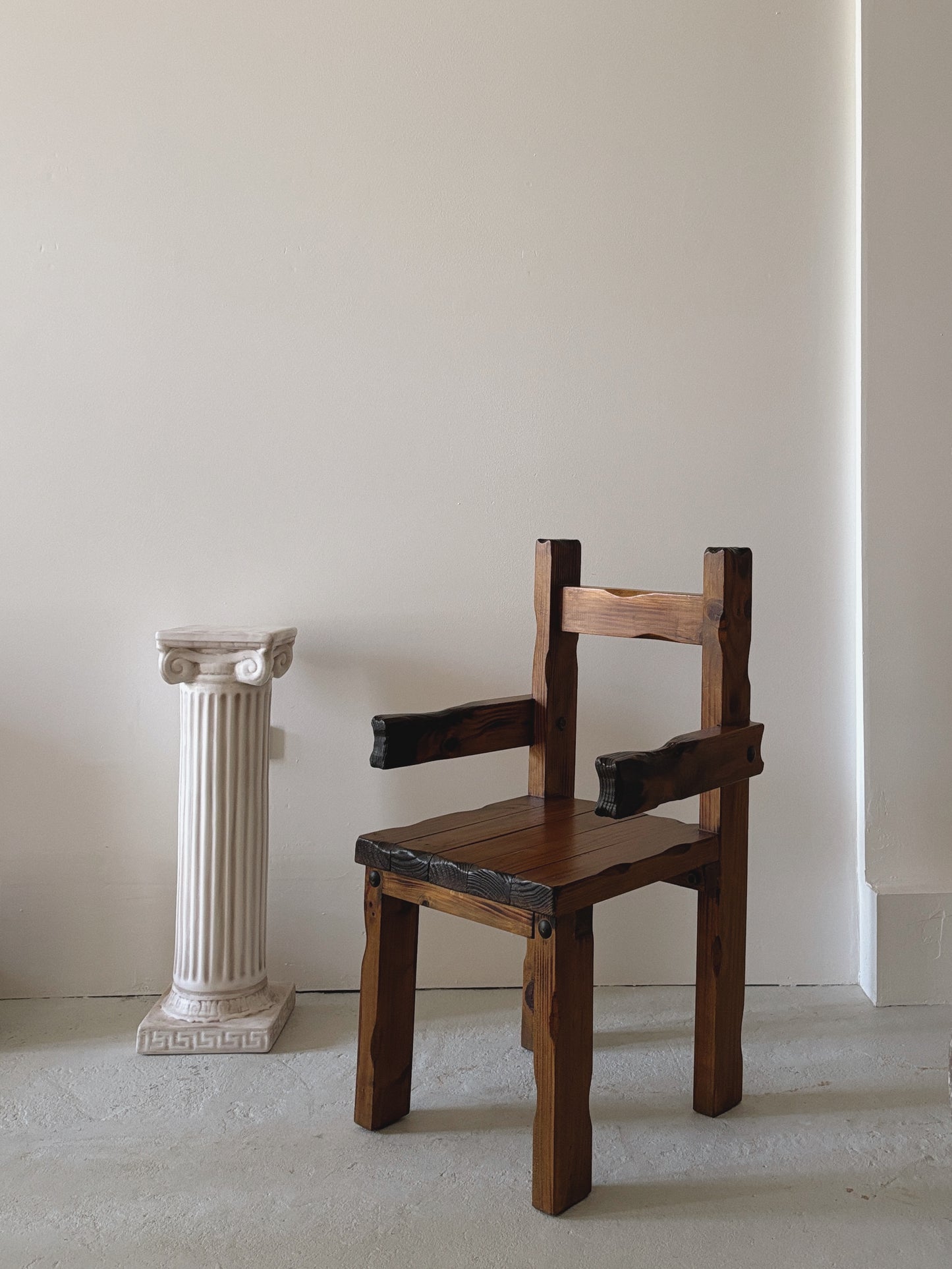 1970s Brutalist ArmChair