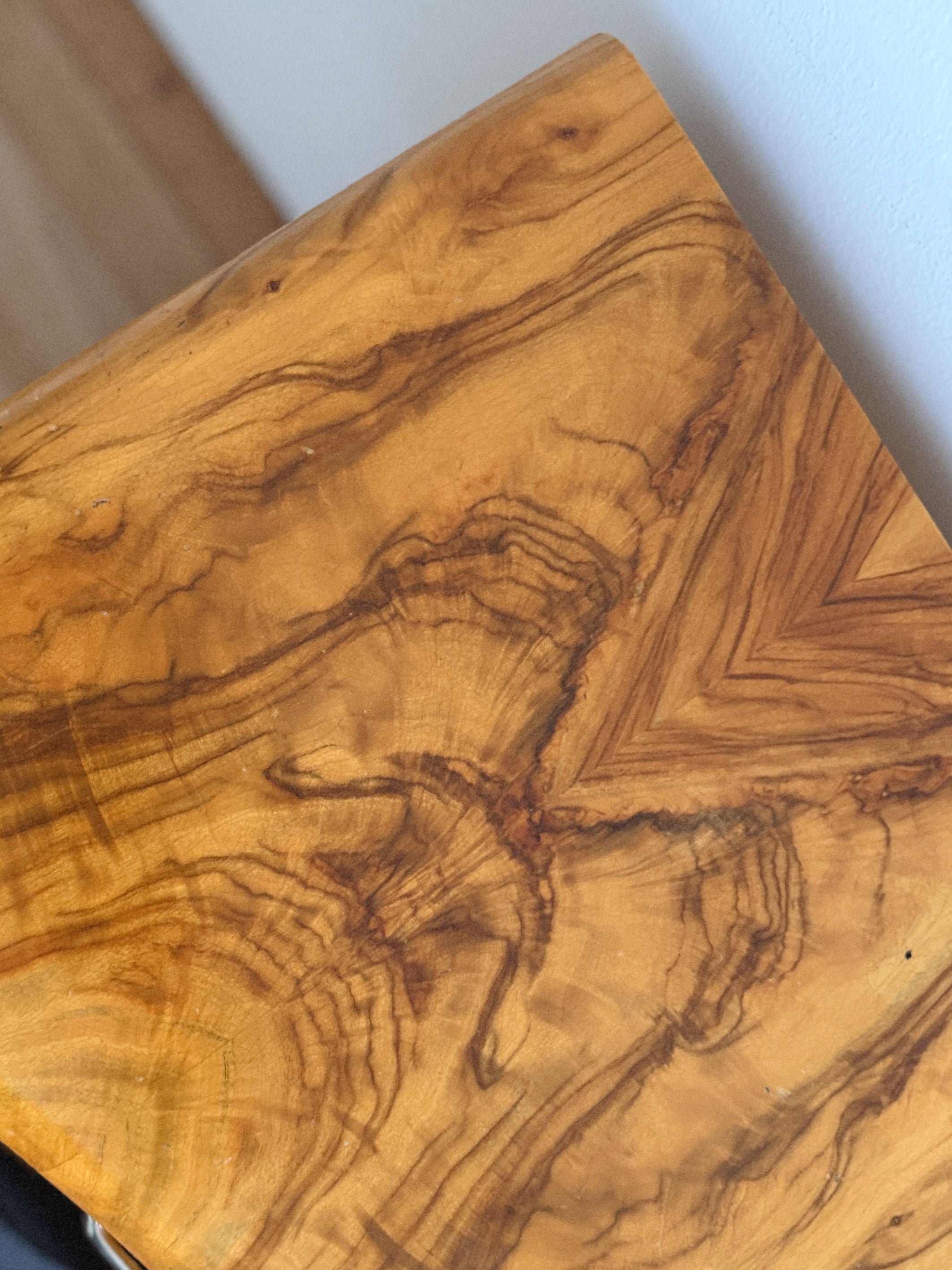 Walnut Burr Low Sideboard