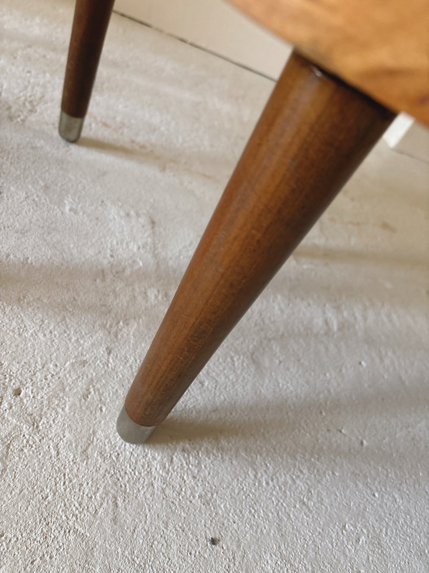 Cigar Leg Burl Bedside Tables