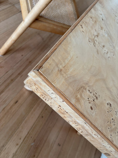 1960s Burl Dining Table