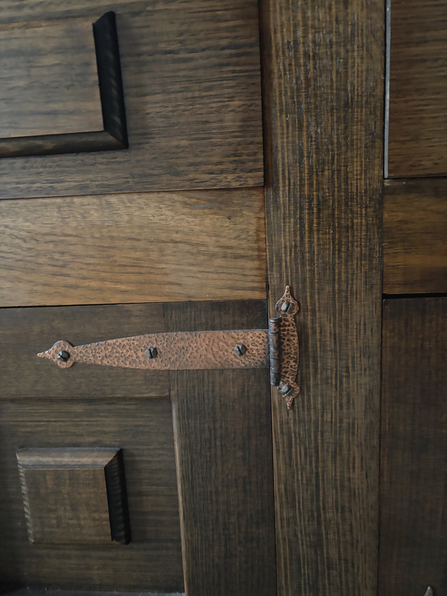 1970s Brutalist Walnut Sideboard