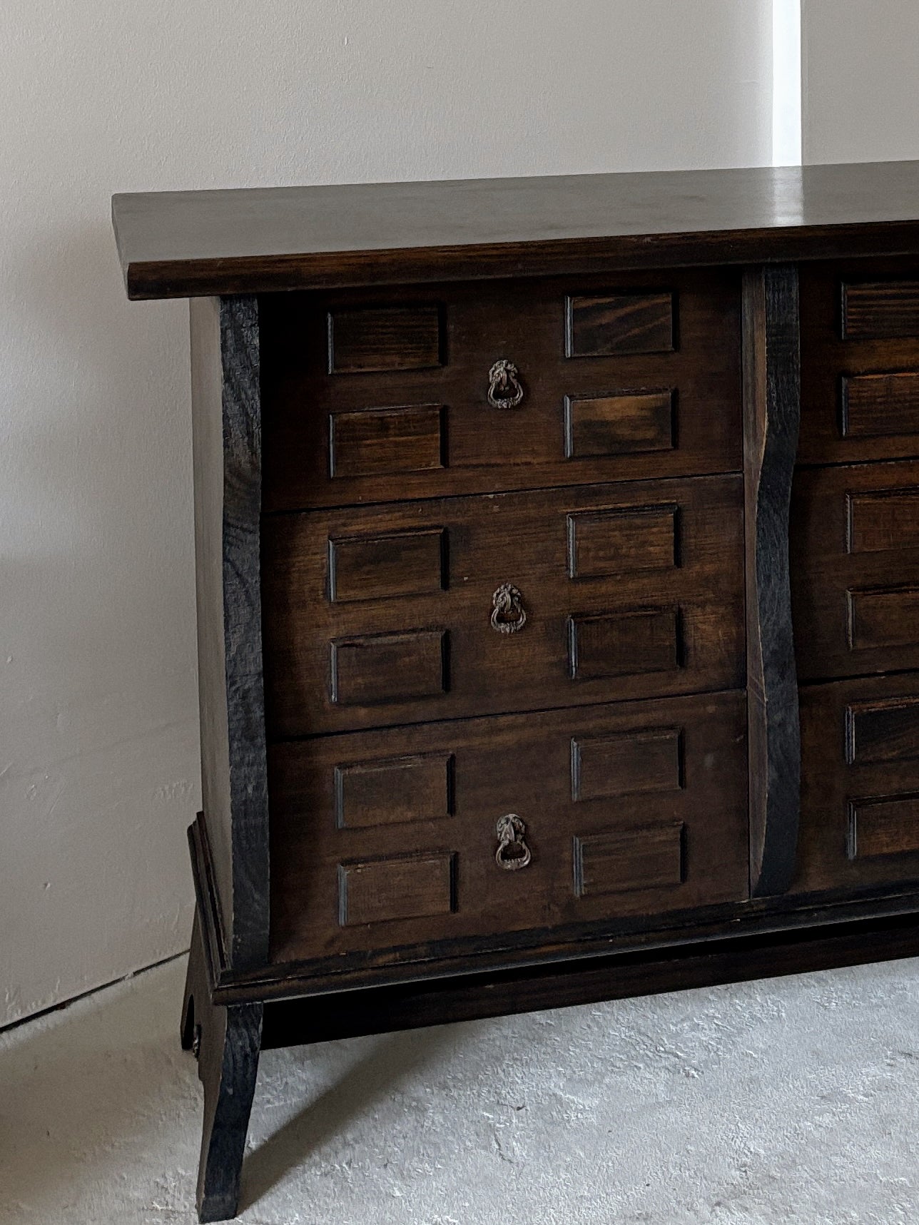 9 Drawer Brutalist Sideboard