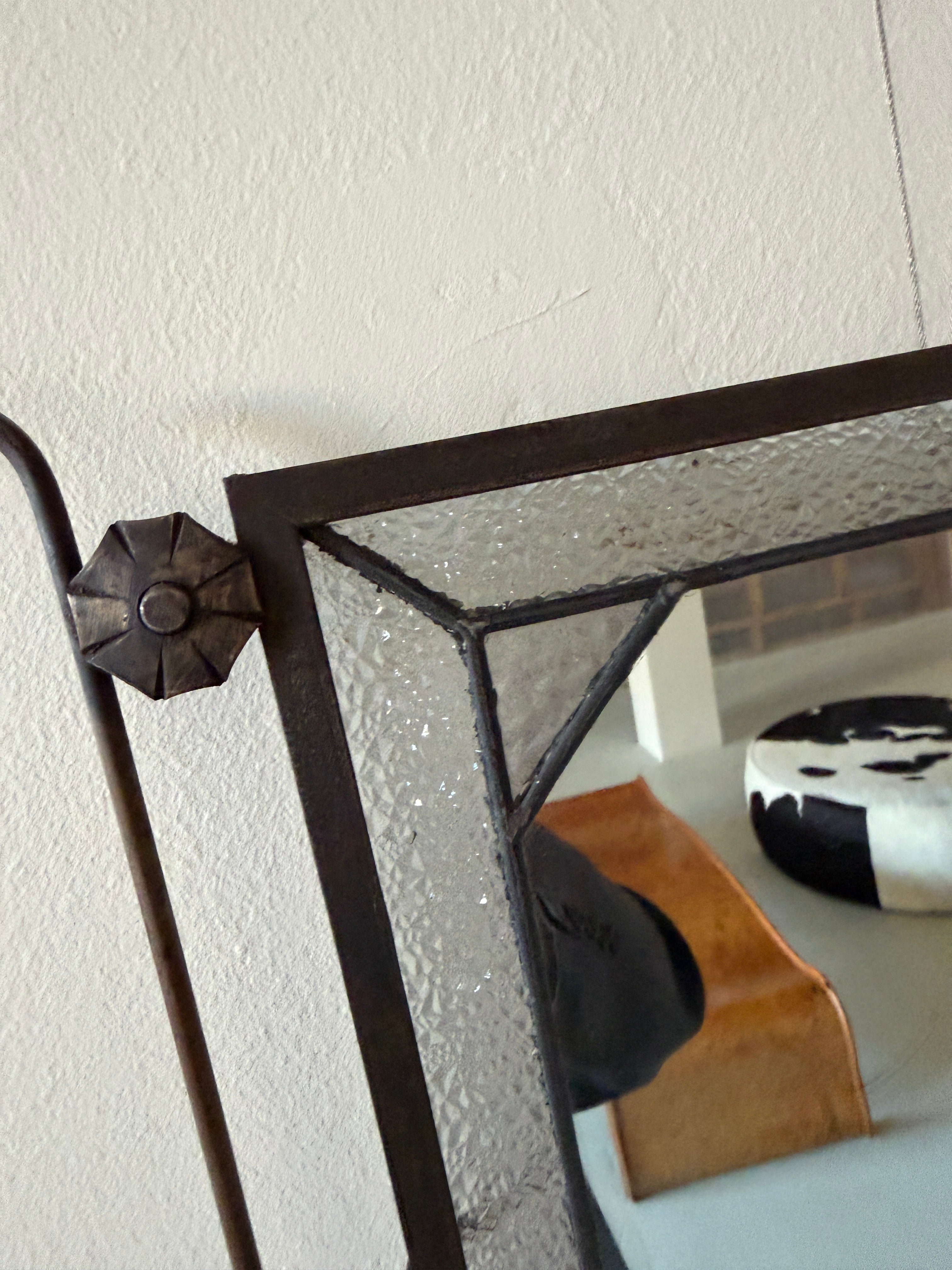 Art Deco Leadlight Mirror