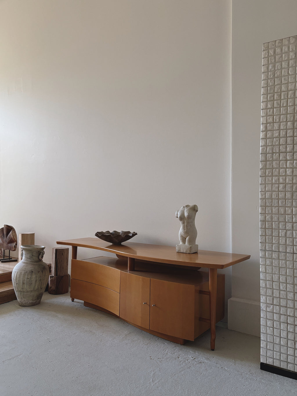 Wavy Low Sideboard