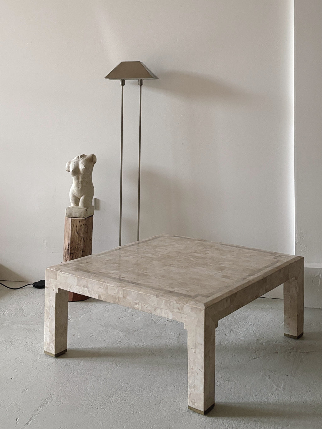 1980s Tessellated Stone Coffee Table