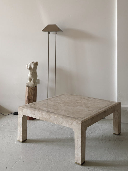 1980s Tessellated Stone Coffee Table