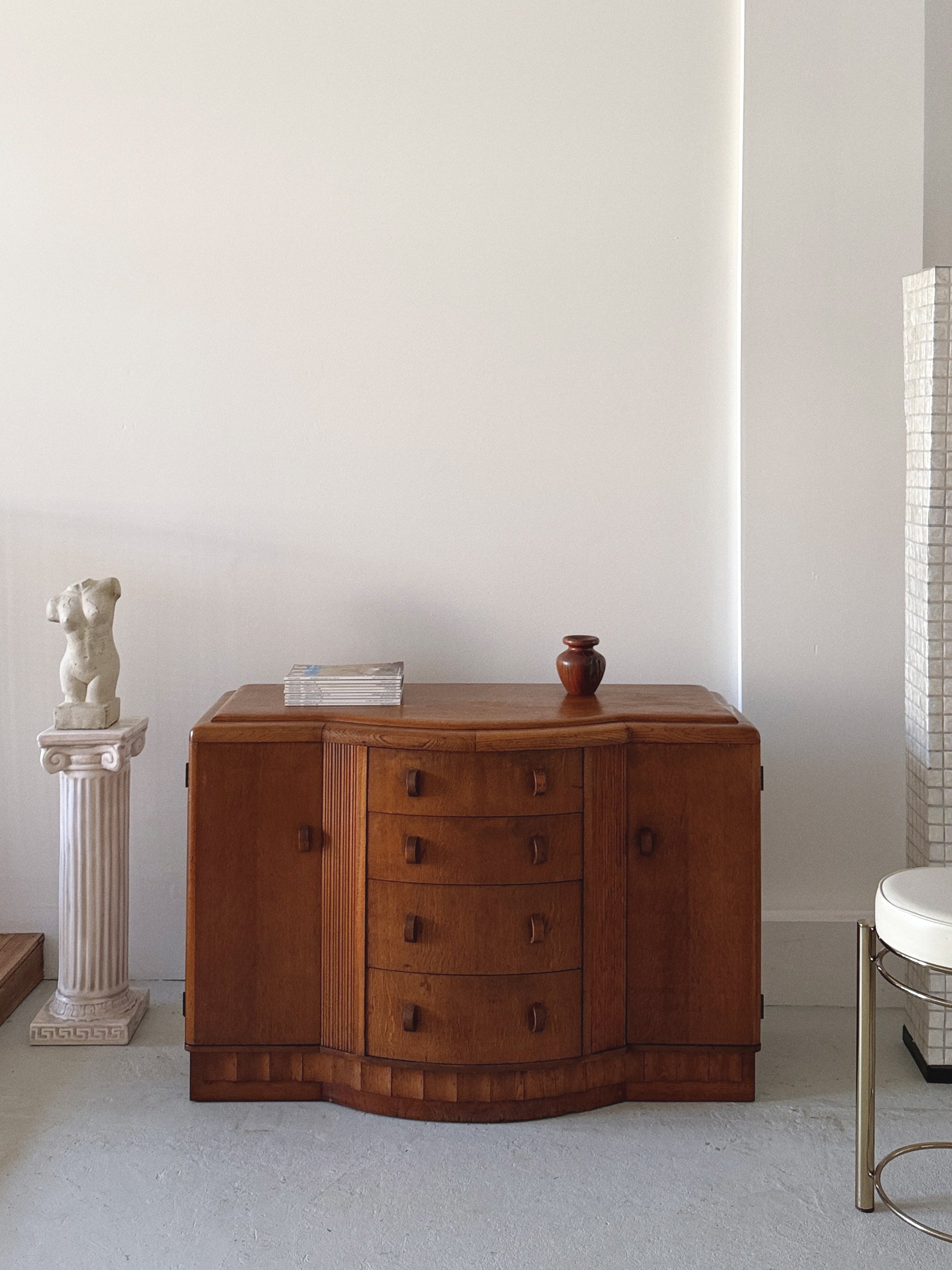 Art Deco Oak Sideboard