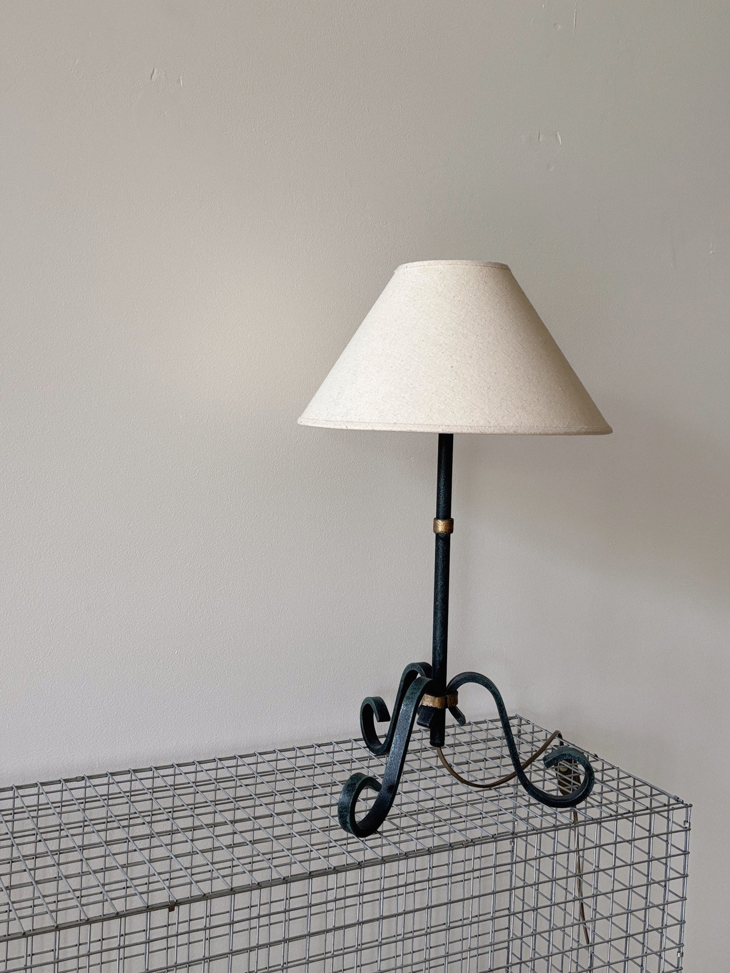 Wrought Iron Table Lamps
