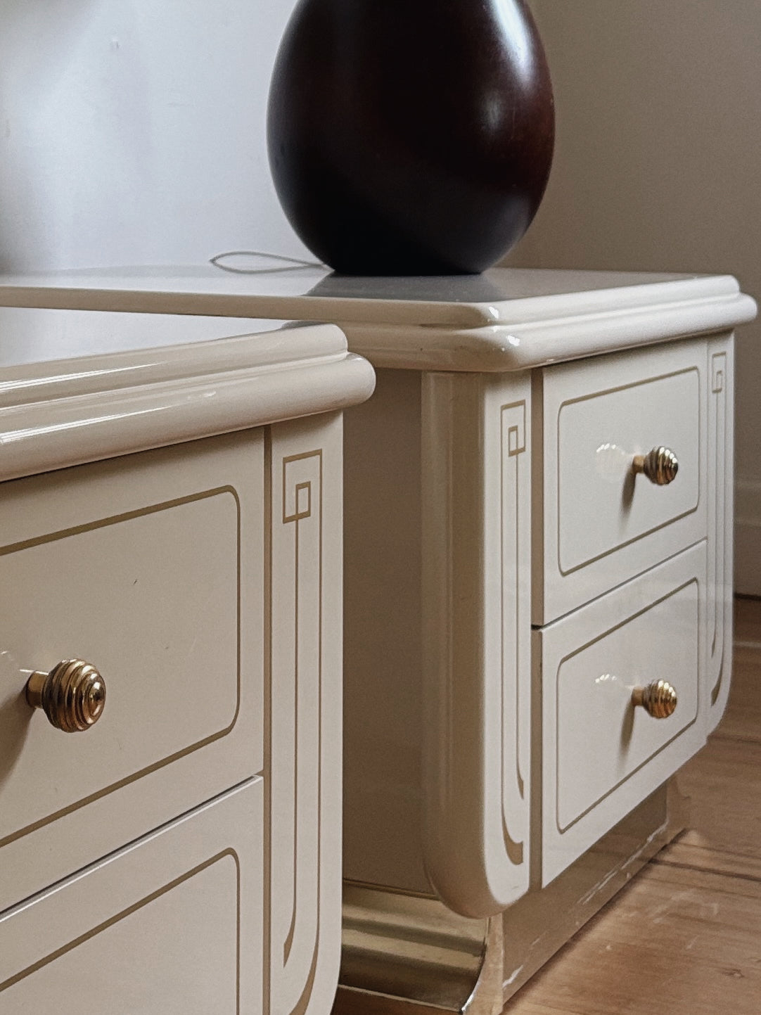 Hollywood Regency Bedside Tables