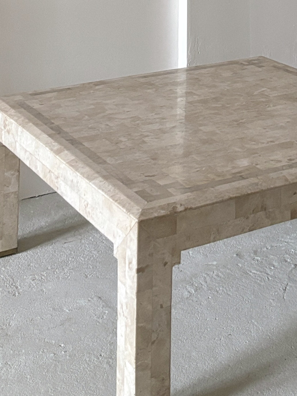 1980s Tessellated Stone Coffee Table