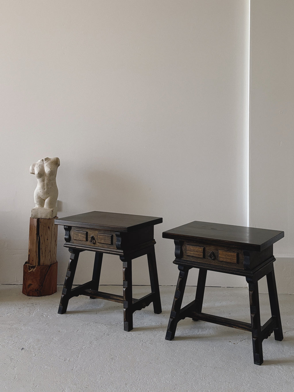 Brutalist Bedside Tables