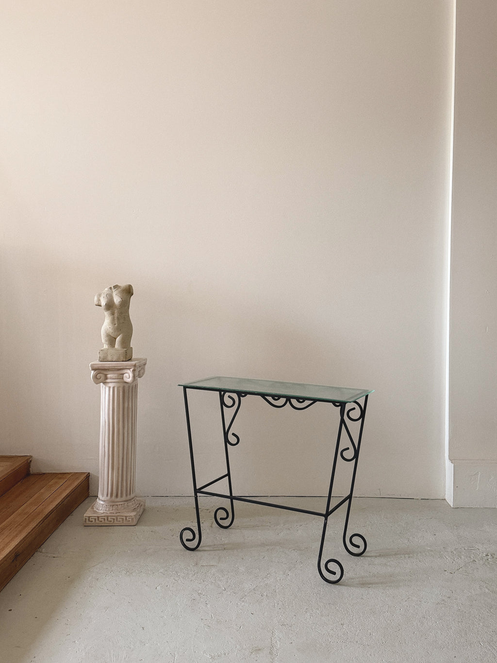 Curly Console Table