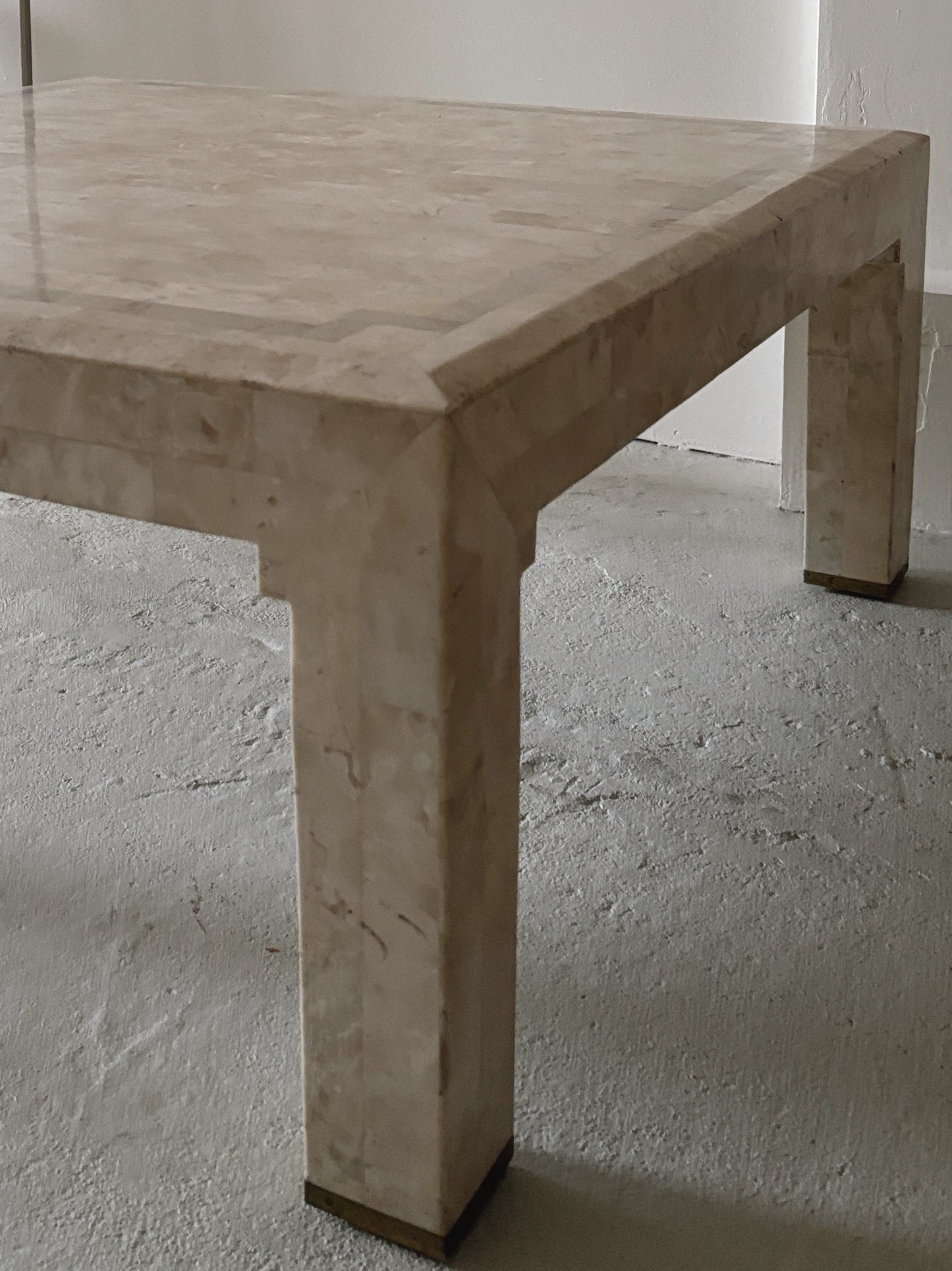 1980s Tessellated Stone Coffee Table