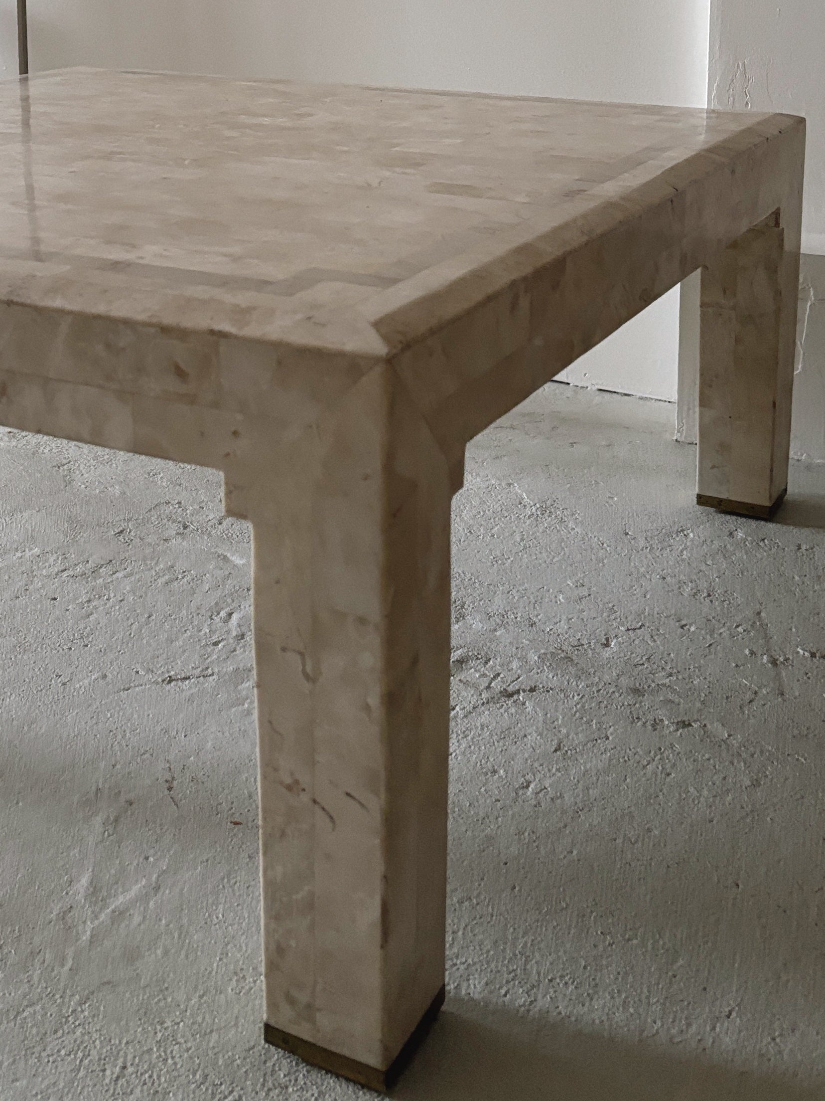 1980s Tessellated Stone Coffee Table