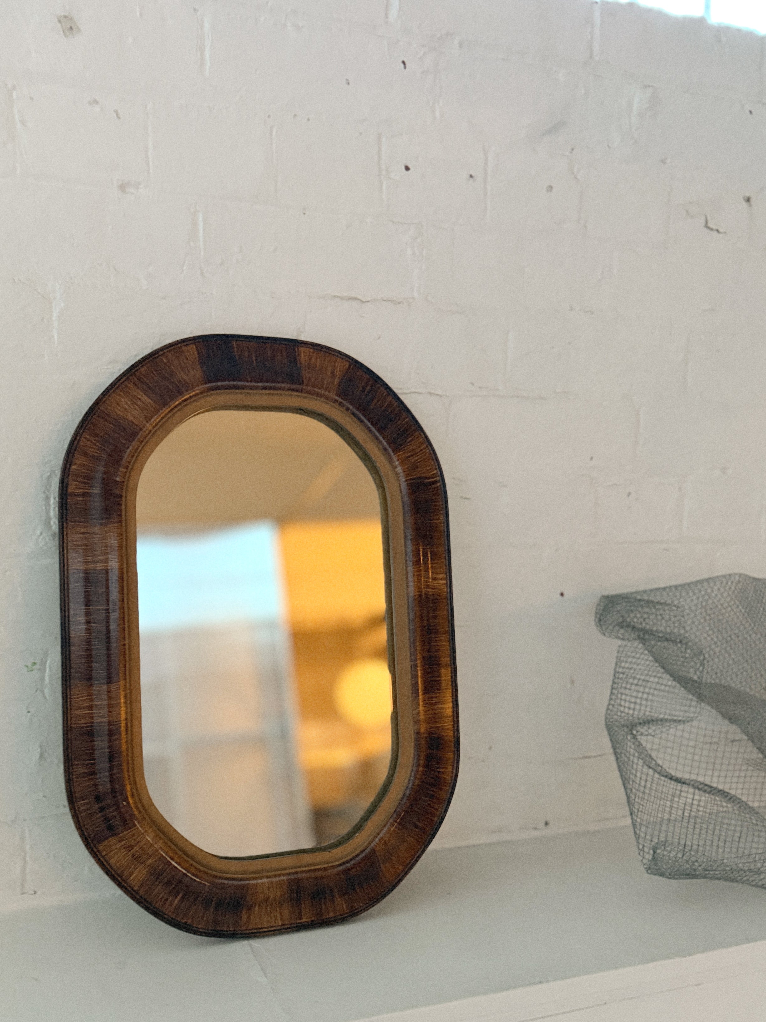 Octagonal Art Deco Mirror