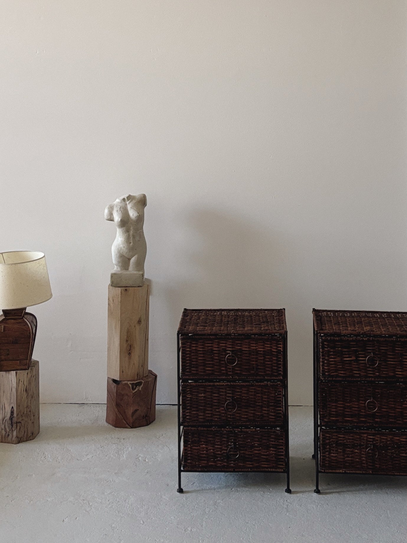 Woven Bedside Tables