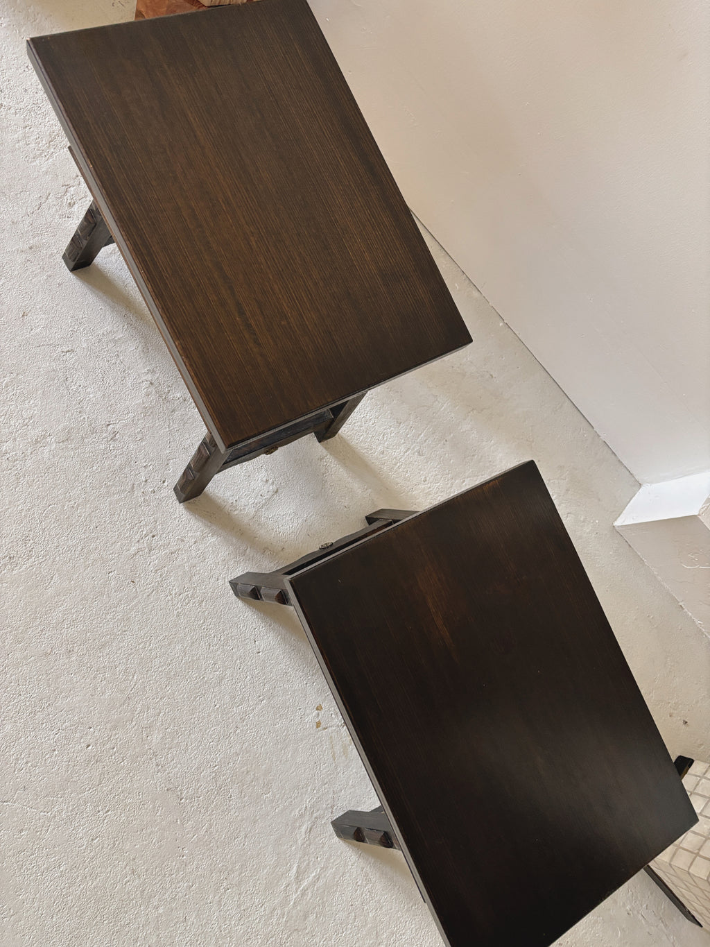 Brutalist Bedside Tables