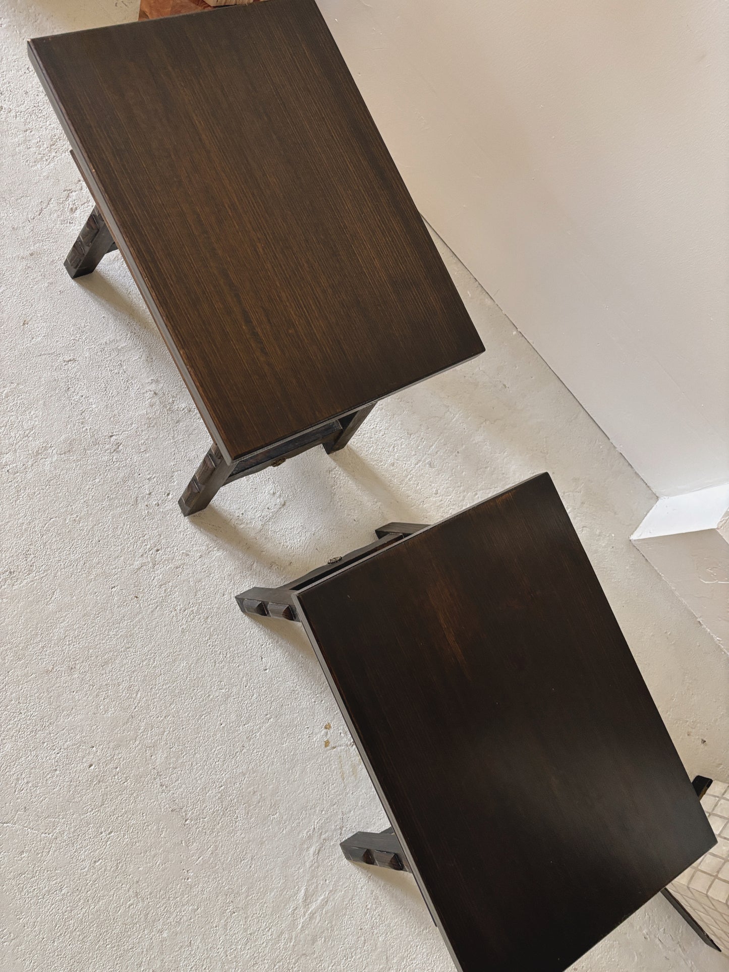 Brutalist Bedside Tables