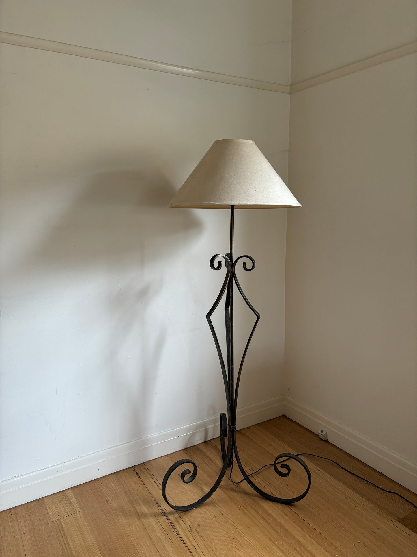 Wrought Iron Floor Lamp