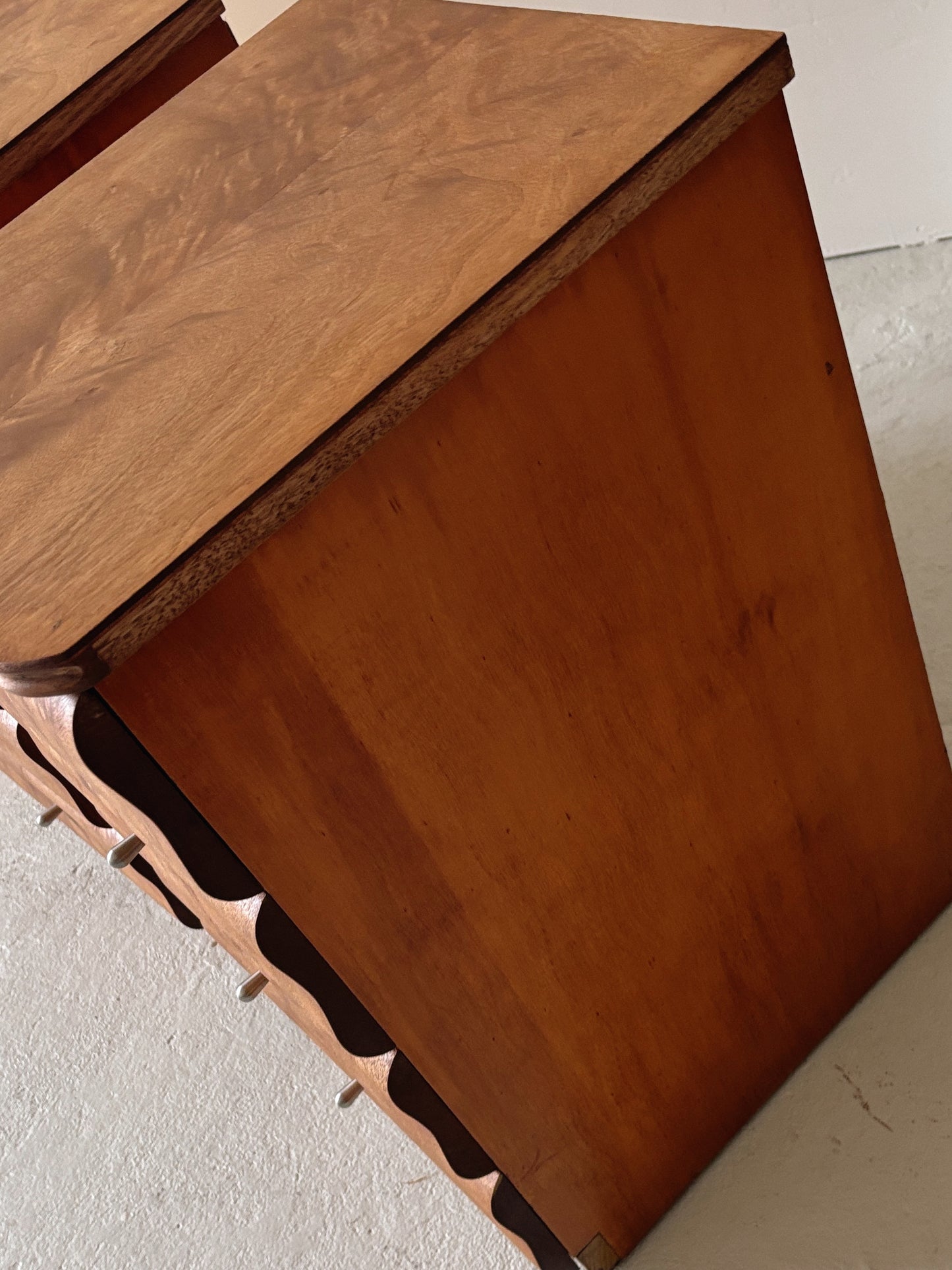 Wave Front Bedside Tables