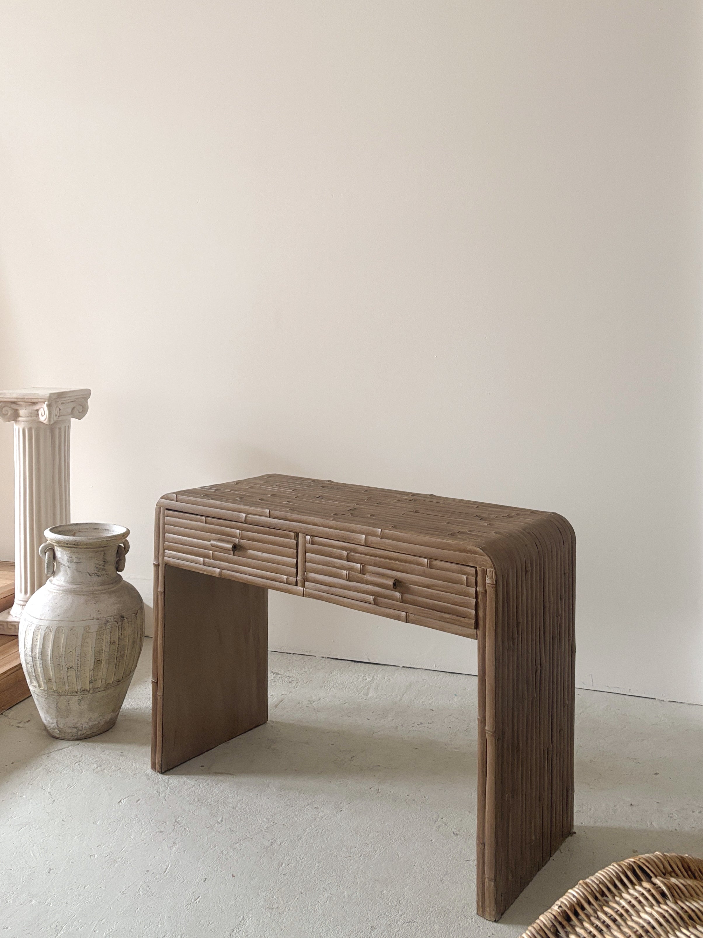 Bamboo Console Table