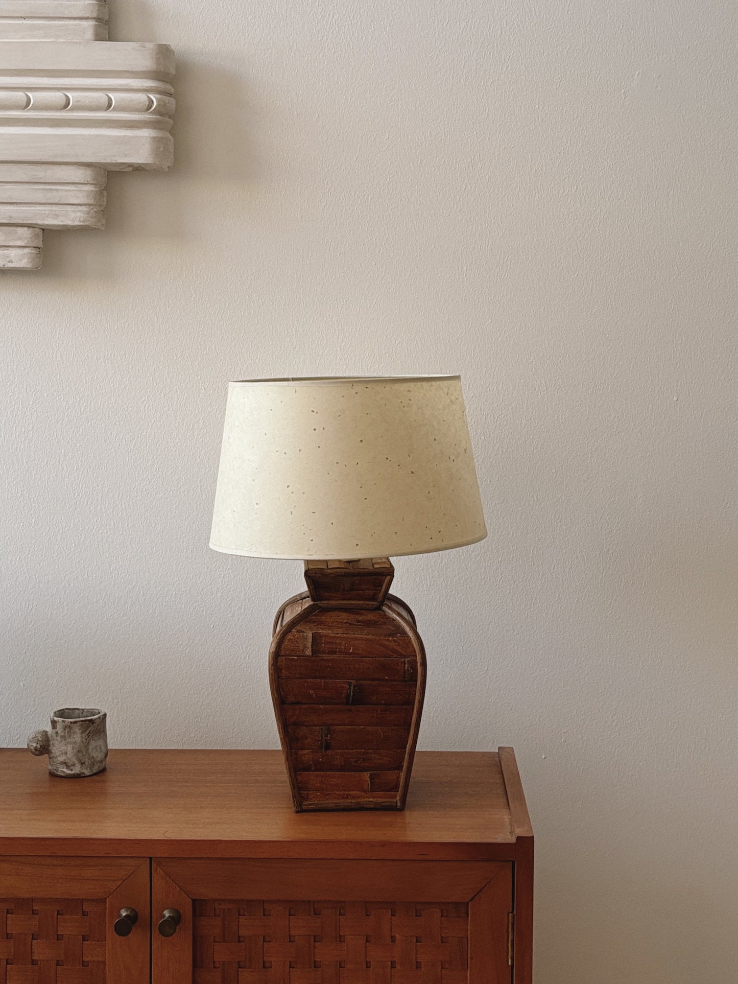Vintage Bamboo Table Lamps