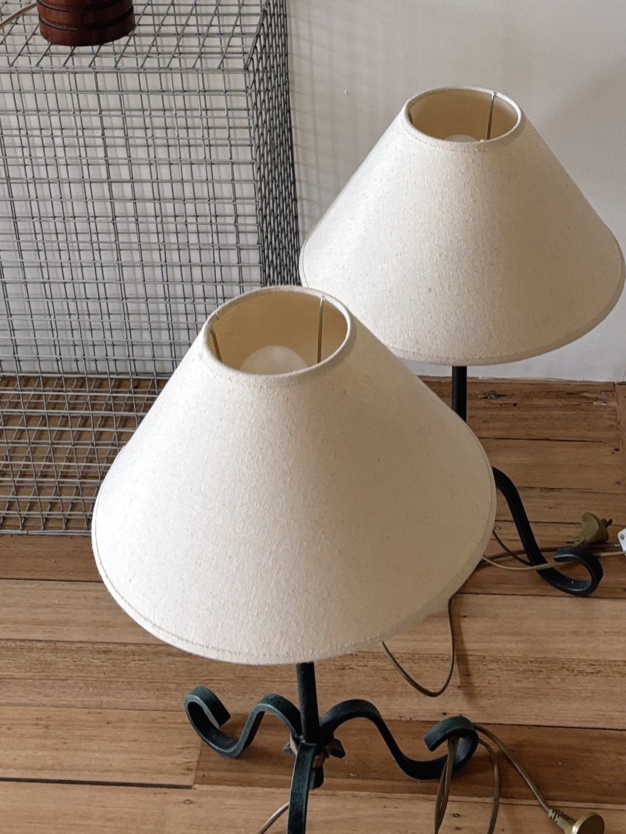 Wrought Iron Table Lamps