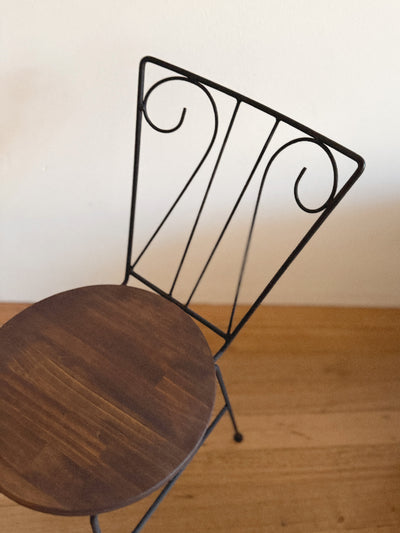 Set 4 Wrought Iron Chairs