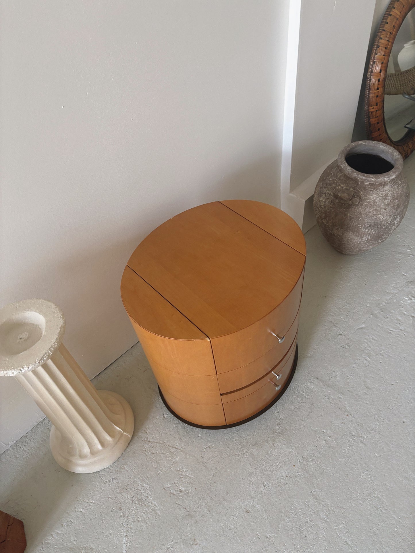 Oval 1990s Bedside Tables